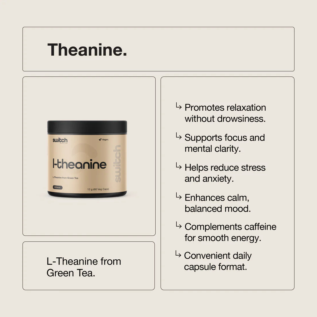 Green Tea Extract (L Theanine)